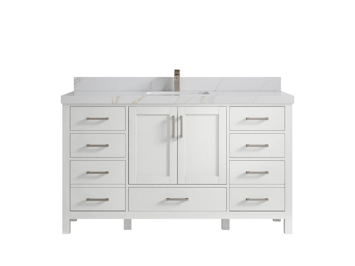 Malibu 60 in. W x 22 in. D Single Sink Bathroom Vanity - photo 19