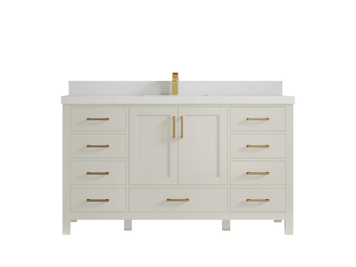 Malibu 60 in. W x 22 in. D Single Sink Bathroom Vanity - photo 13
