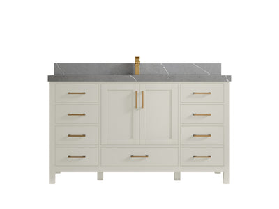 Malibu 60 in. W x 22 in. D Single Sink Bathroom Vanity - Willow Bath and Vanity