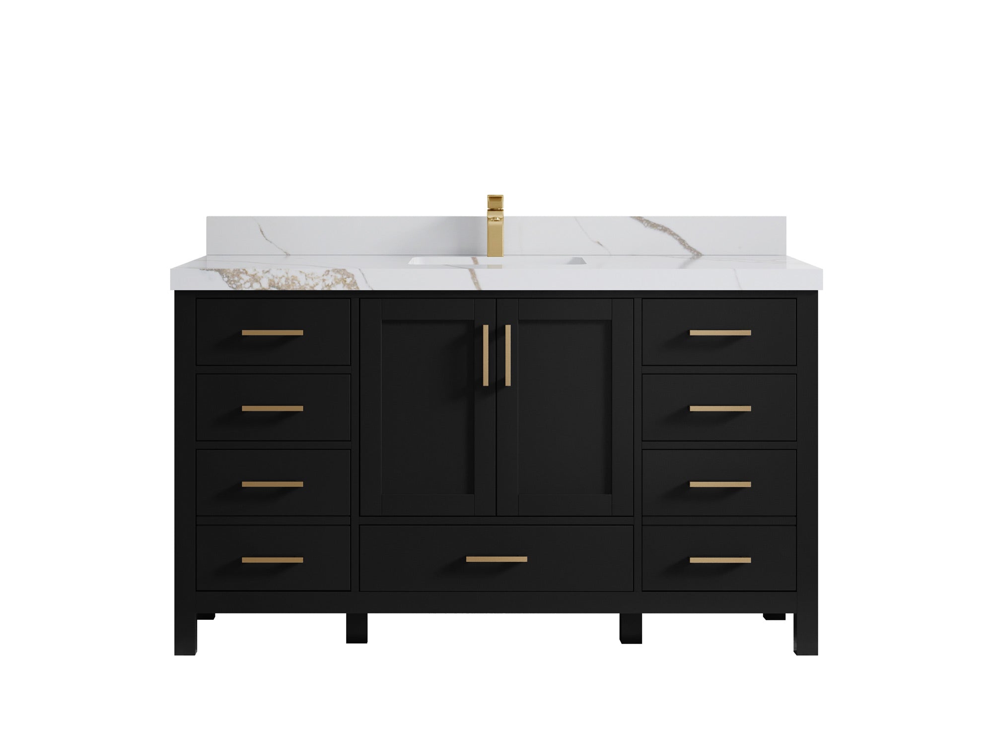 Malibu 60 in. W x 22 in. D Single Sink Bathroom Vanity - Willow Bath and Vanity
