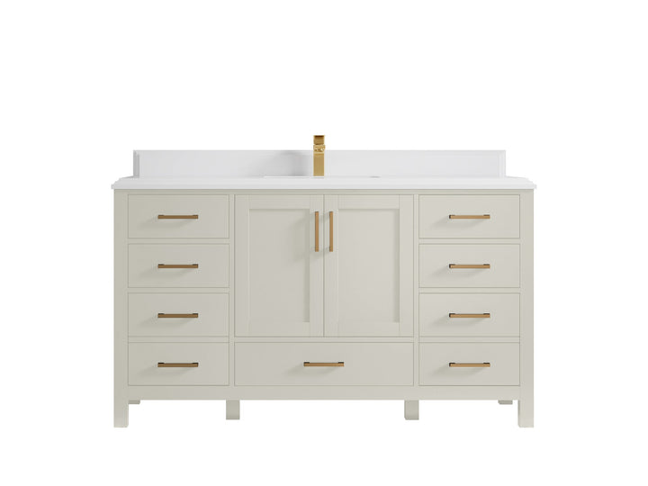 Malibu 60 in. W x 22 in. D Single Sink Bathroom Vanity - photo 27