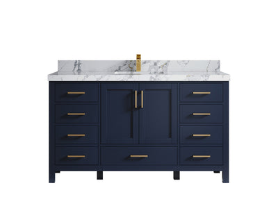 Malibu 60 in. W x 22 in. D Single Sink Bathroom Vanity - Willow Bath and Vanity