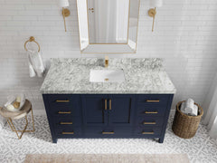 Malibu 60 in. W x 22 in. D Single Sink Bathroom Vanity - photo 10