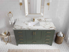 Malibu 60 in. W x 22 in. D Single Sink Bathroom Vanity - photo 41