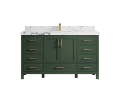 Malibu 60 in. W x 22 in. D Single Sink Bathroom Vanity - photo 41
