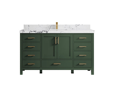 Malibu 60 in. W x 22 in. D Single Sink Bathroom Vanity - Willow Bath and Vanity