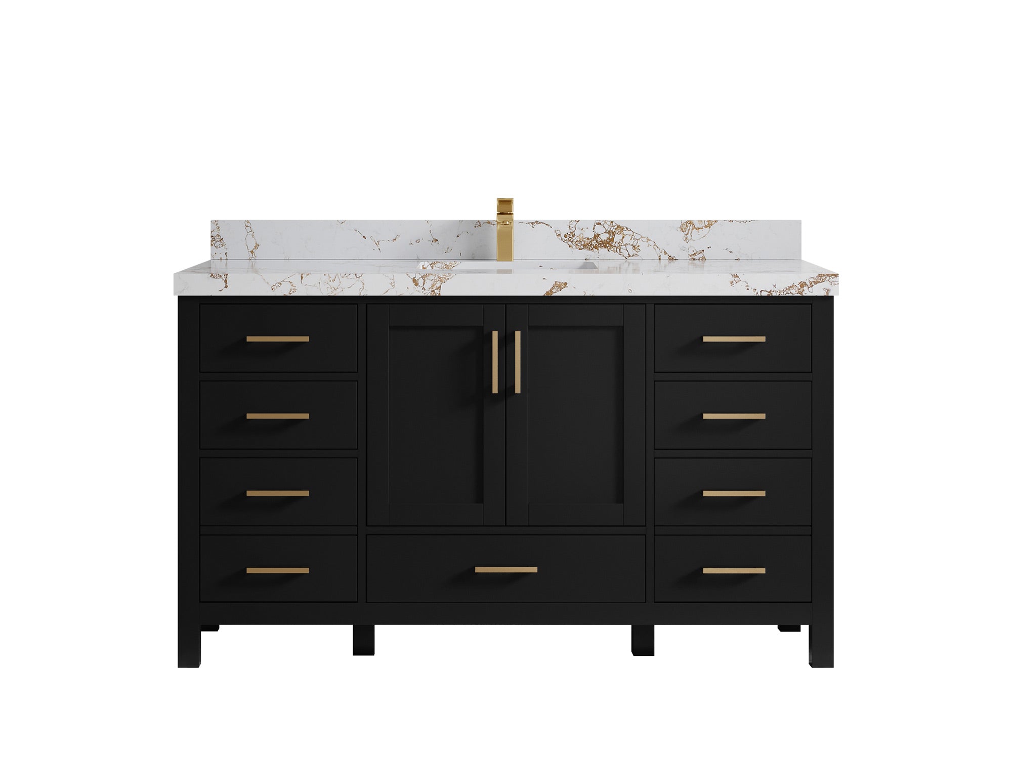 Malibu 60 in. W x 22 in. D Single Sink Bathroom Vanity - Willow Bath and Vanity