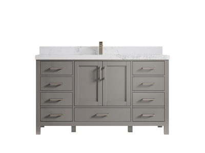 Malibu 60 in. W x 22 in. D Single Sink Bathroom Vanity - Willow Bath and Vanity