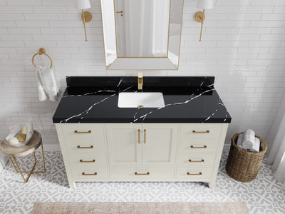 Malibu 60 in. W x 22 in. D Single Sink Bathroom Vanity - Willow Bath and Vanity