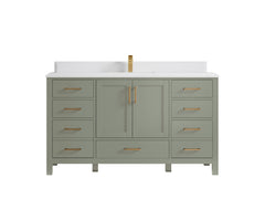 Malibu 60 in. W x 22 in. D Single Sink Bathroom Vanity - photo 30