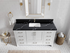 Malibu 60 in. W x 22 in. D Single Sink Bathroom Vanity - photo 10
