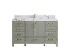 Malibu 60 in. W x 22 in. D Single Sink Bathroom Vanity - photo 24