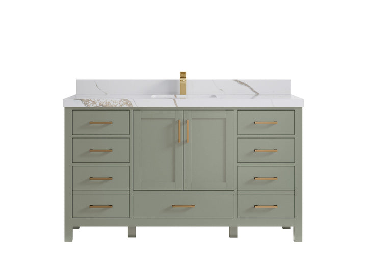 Malibu 60 in. W x 22 in. D Single Sink Bathroom Vanity - photo 24