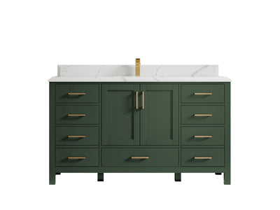 Malibu 60 in. W x 22 in. D Single Sink Bathroom Vanity - Willow Bath and Vanity