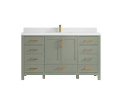 Malibu 60 in. W x 22 in. D Single Sink Bathroom Vanity - photo 42