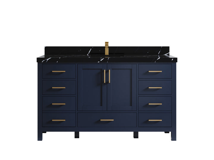 Malibu 60 in. W x 22 in. D Single Sink Bathroom Vanity - photo 9