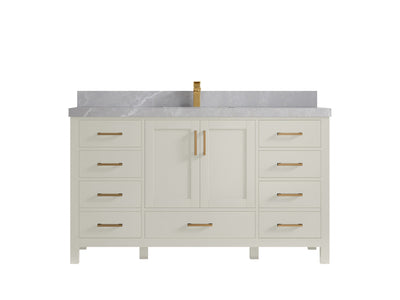 Malibu 60 in. W x 22 in. D Single Sink Bathroom Vanity - Willow Bath and Vanity