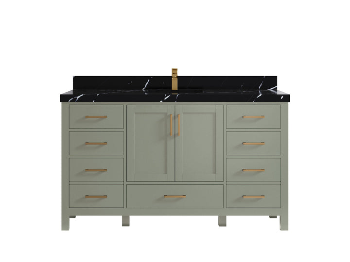 Malibu 60 in. W x 22 in. D Single Sink Bathroom Vanity - photo 15