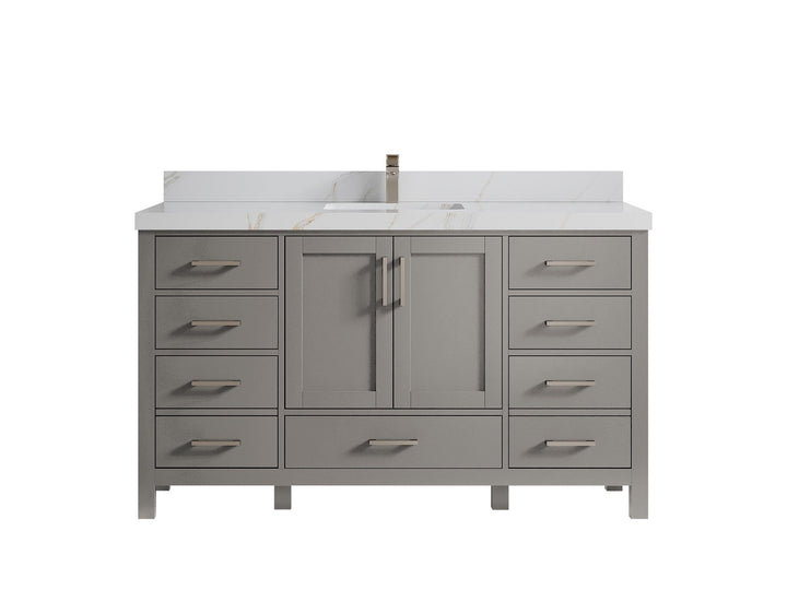 Malibu 60 in. W x 22 in. D Single Sink Bathroom Vanity - photo 23