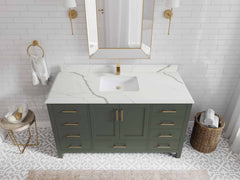 Malibu 60 in. W x 22 in. D Single Sink Bathroom Vanity - photo 27