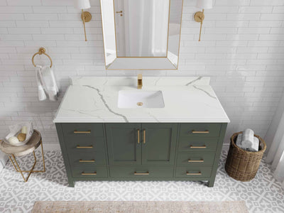 Malibu 60 in. W x 22 in. D Single Sink Bathroom Vanity - Willow Bath and Vanity