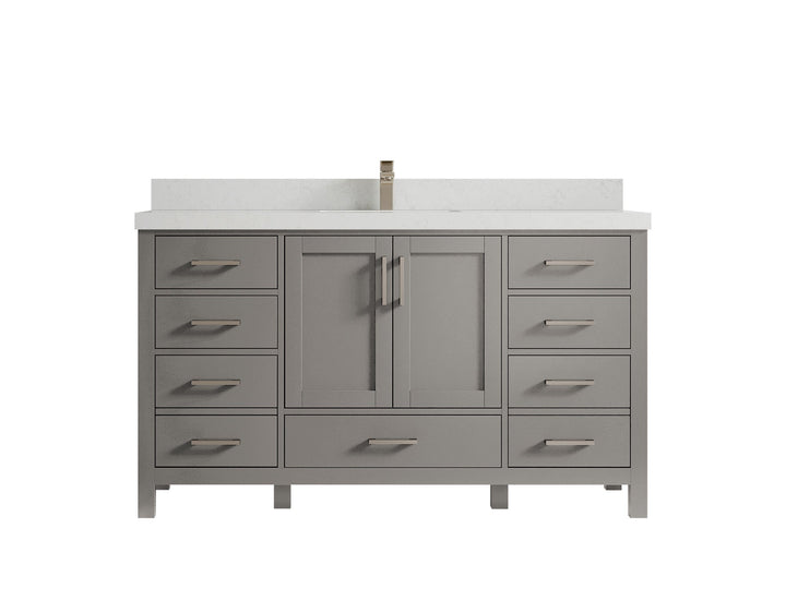 Malibu 60 in. W x 22 in. D Single Sink Bathroom Vanity - photo 13