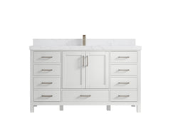 Malibu 60 in. W x 22 in. D Single Sink Bathroom Vanity - photo 27