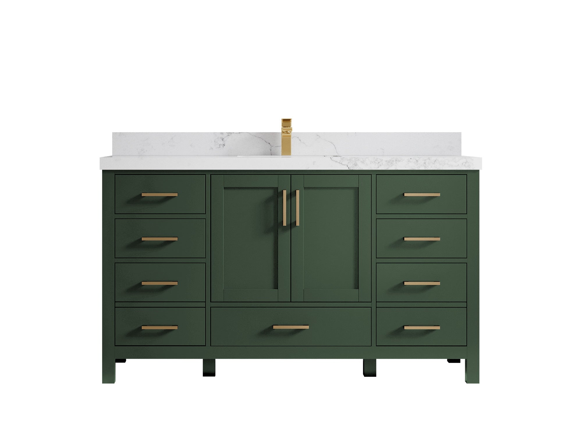Malibu 60 in. W x 22 in. D Single Sink Bathroom Vanity - Willow Bath and Vanity