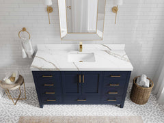 Malibu 60 in. W x 22 in. D Single Sink Bathroom Vanity - photo 14