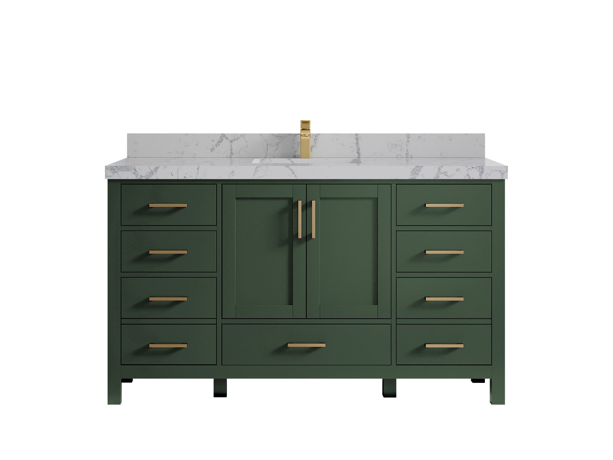 Malibu 60 in. W x 22 in. D Single Sink Bathroom Vanity - Willow Bath and Vanity