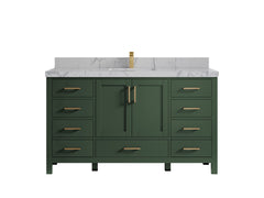 Malibu 60 in. W x 22 in. D Single Sink Bathroom Vanity - photo 43