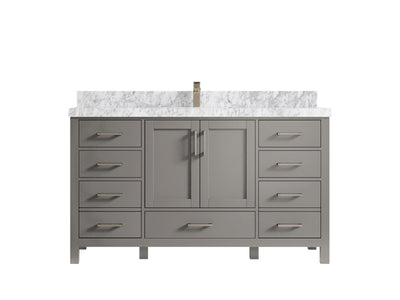 Malibu 60 in. W x 22 in. D Single Sink Bathroom Vanity - Willow Bath and Vanity