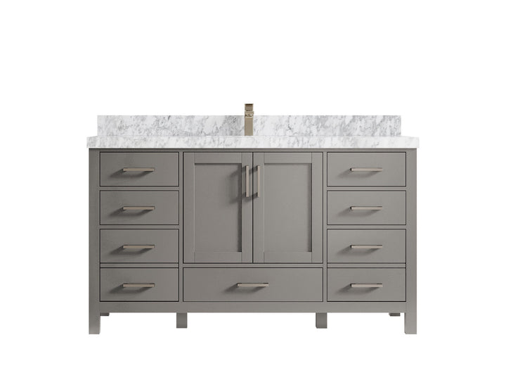 Malibu 60 in. W x 22 in. D Single Sink Bathroom Vanity - photo 11