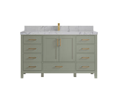 Malibu 60 in. W x 22 in. D Single Sink Bathroom Vanity - photo 40
