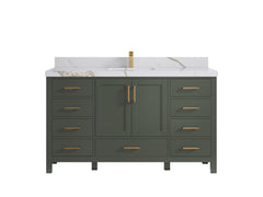 Malibu 60 in. W x 22 in. D Single Sink Bathroom Vanity - photo 20