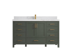 Malibu 60 in. W x 22 in. D Single Sink Bathroom Vanity - photo 24