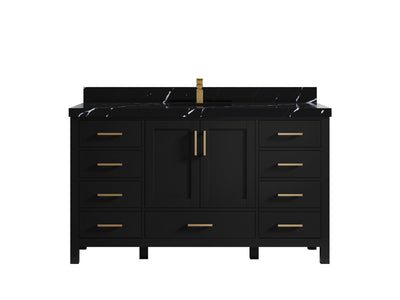 Malibu 60 in. W x 22 in. D Single Sink Bathroom Vanity - Willow Bath and Vanity