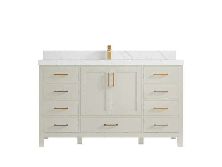 Malibu 60 in. W x 22 in. D Single Sink Bathroom Vanity - photo 17