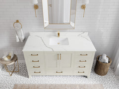 Malibu 60 in. W x 22 in. D Single Sink Bathroom Vanity - photo 22