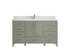Malibu 60 in. W x 22 in. D Single Sink Bathroom Vanity - photo 9