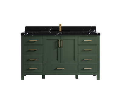 Malibu 60 in. W x 22 in. D Single Sink Bathroom Vanity - Willow Bath and Vanity