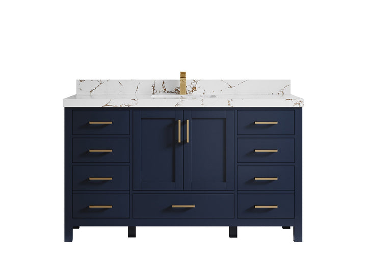 Malibu 60 in. W x 22 in. D Single Sink Bathroom Vanity - photo 37