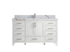 Malibu 60 in. W x 22 in. D Single Sink Bathroom Vanity - photo 13
