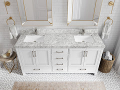 Malibu 72 in. W x 22 in. D Double Sink Bathroom Vanity - photo 10