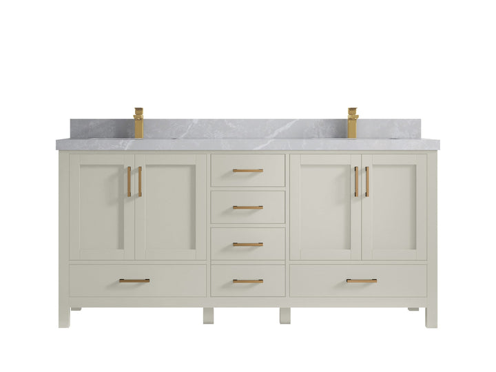 Malibu 72 in. W x 22 in. D Double Sink Bathroom Vanity - photo 31