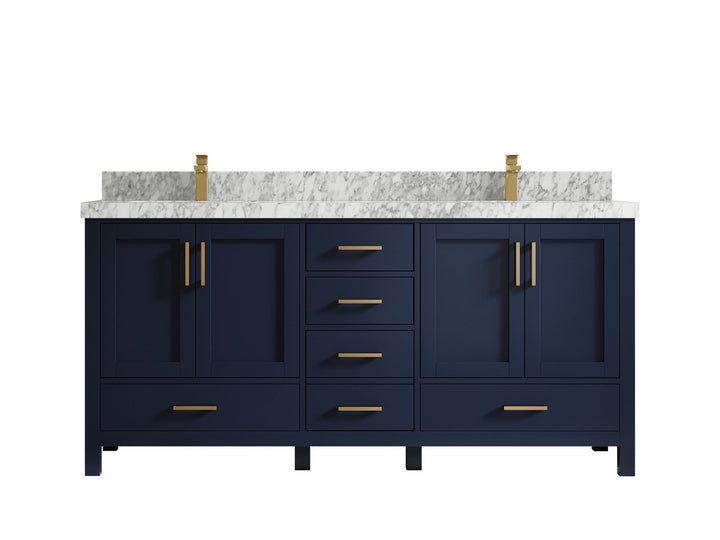 Malibu 72 in. W x 22 in. D Double Sink Bathroom Vanity - photo 11