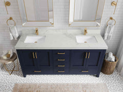 Malibu 72 in. W x 22 in. D Double Sink Bathroom Vanity - photo 18