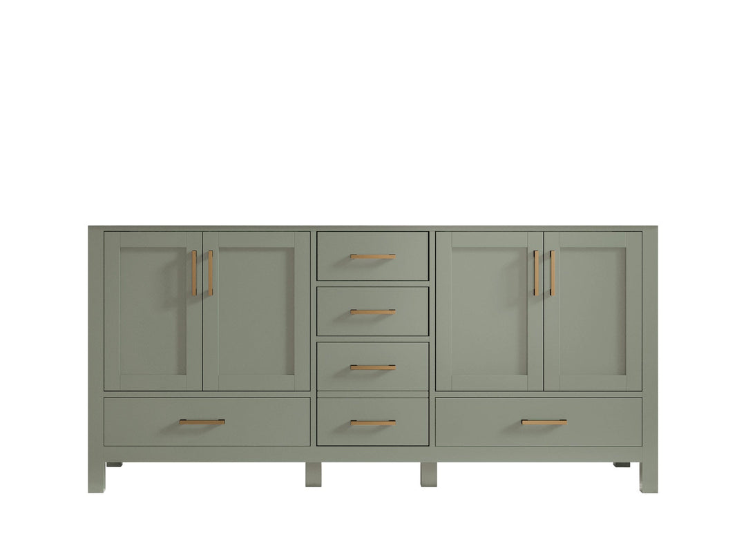 Malibu 72 in. W x 22 in. D Double Sink Bathroom Vanity - Willow Bath and Vanity