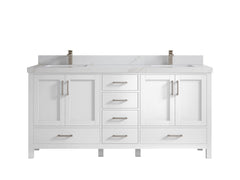 Malibu 72 in. W x 22 in. D Double Sink Bathroom Vanity - photo 21