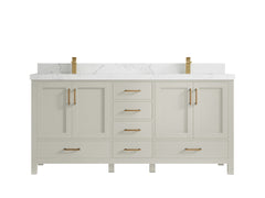 Malibu 72 in. W x 22 in. D Double Sink Bathroom Vanity - photo 19